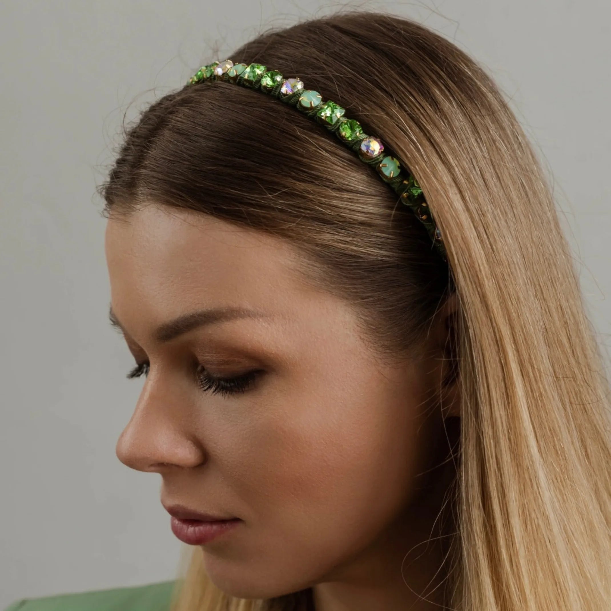 Обруч Анабель зелений