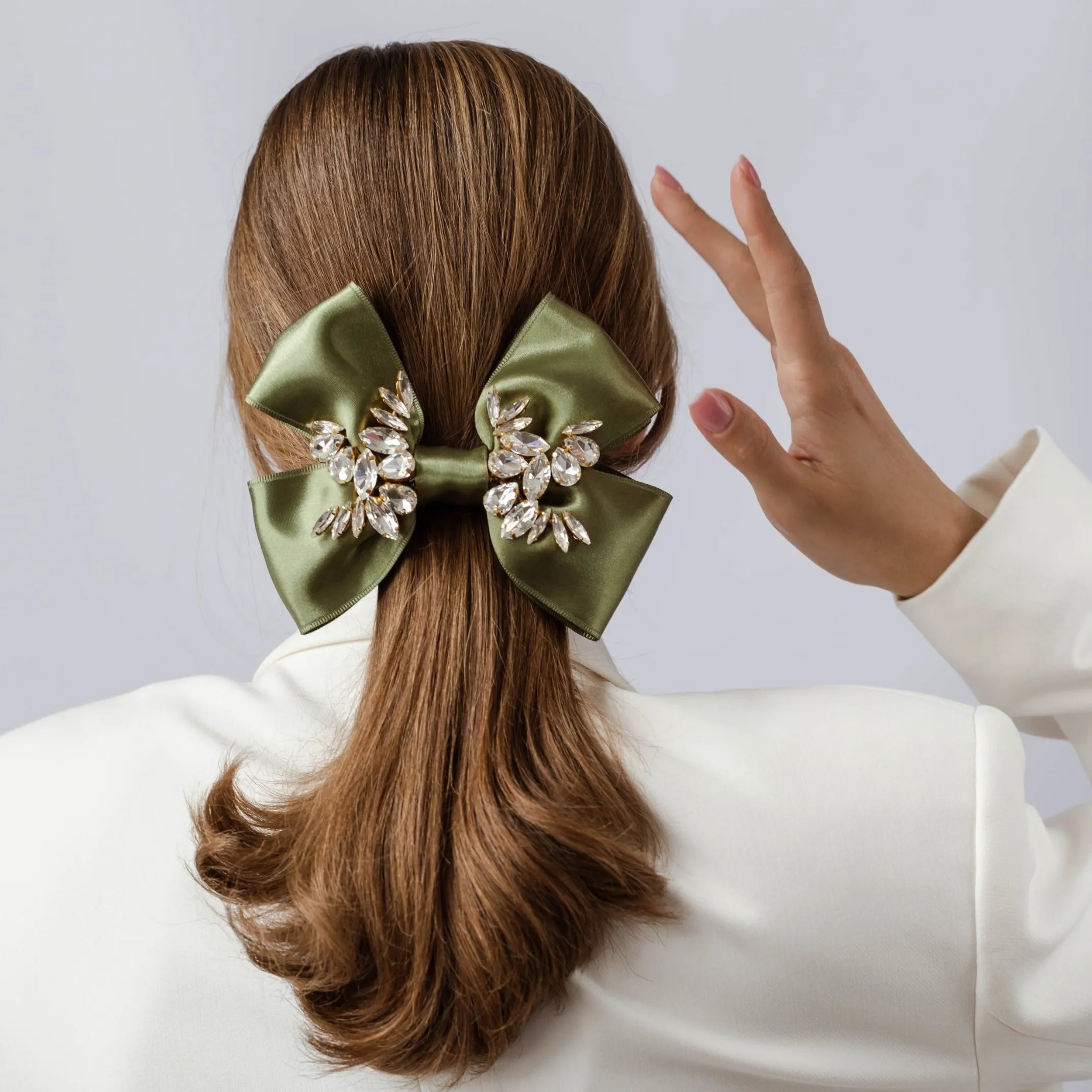 Бант Татті оливковий