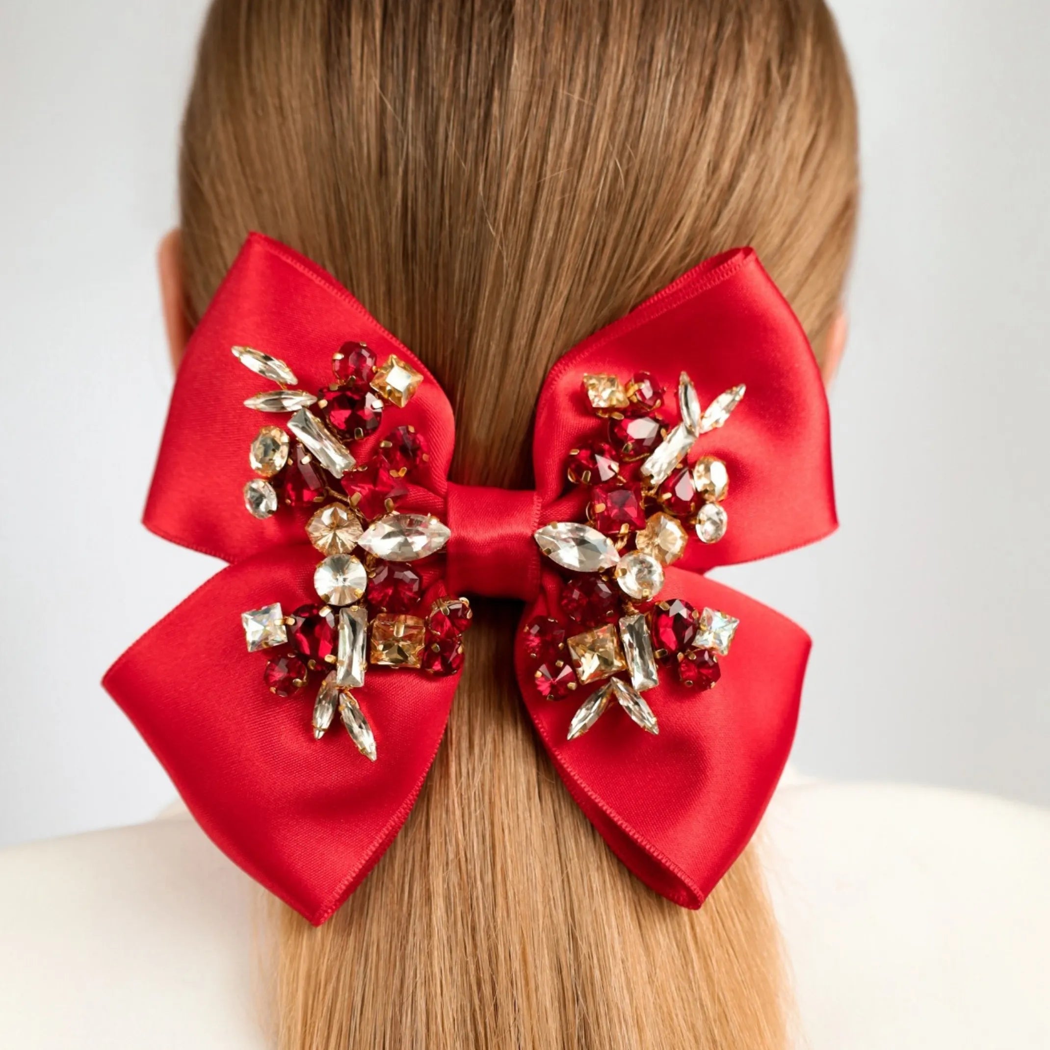 Бант Амелія червоний