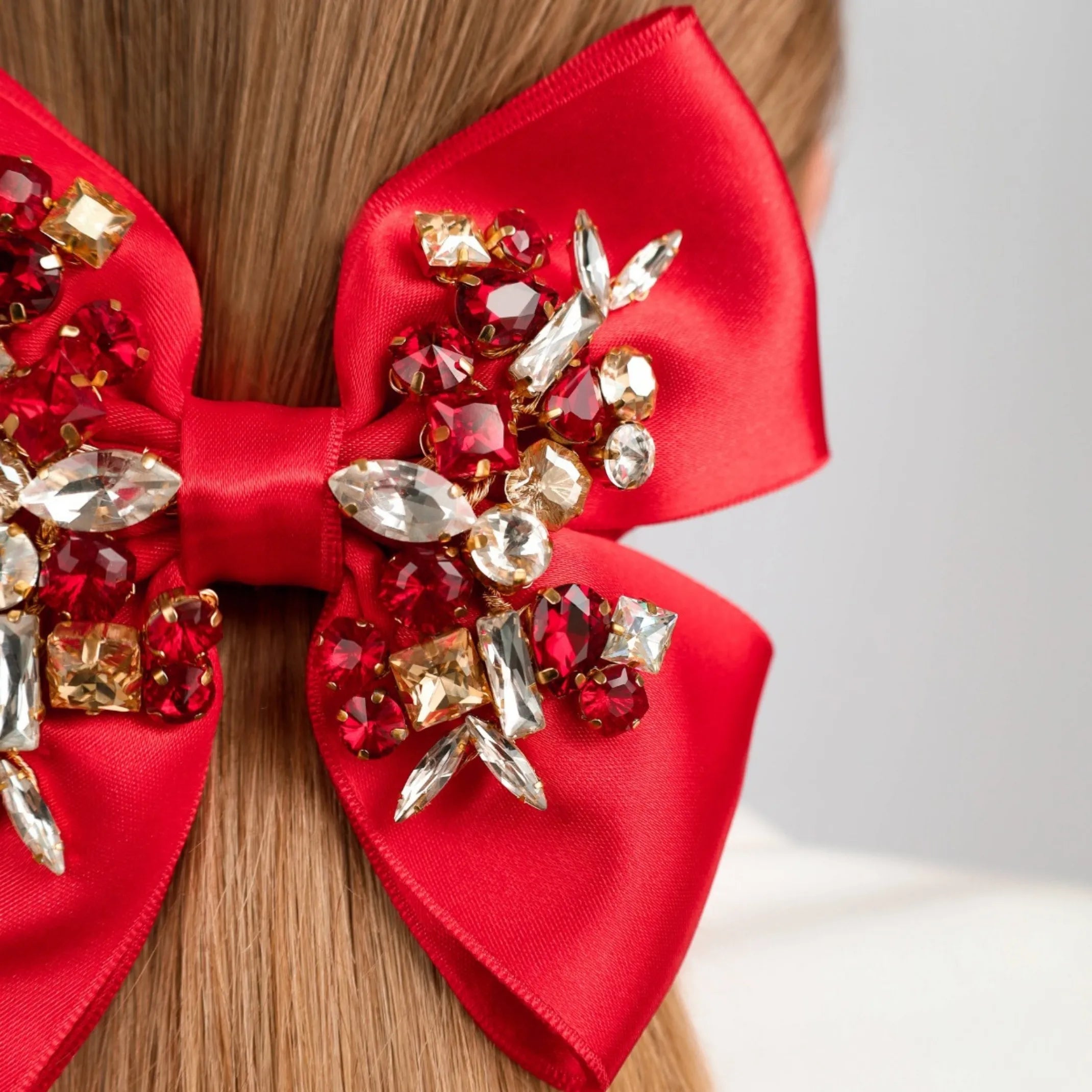 Бант Амелія червоний