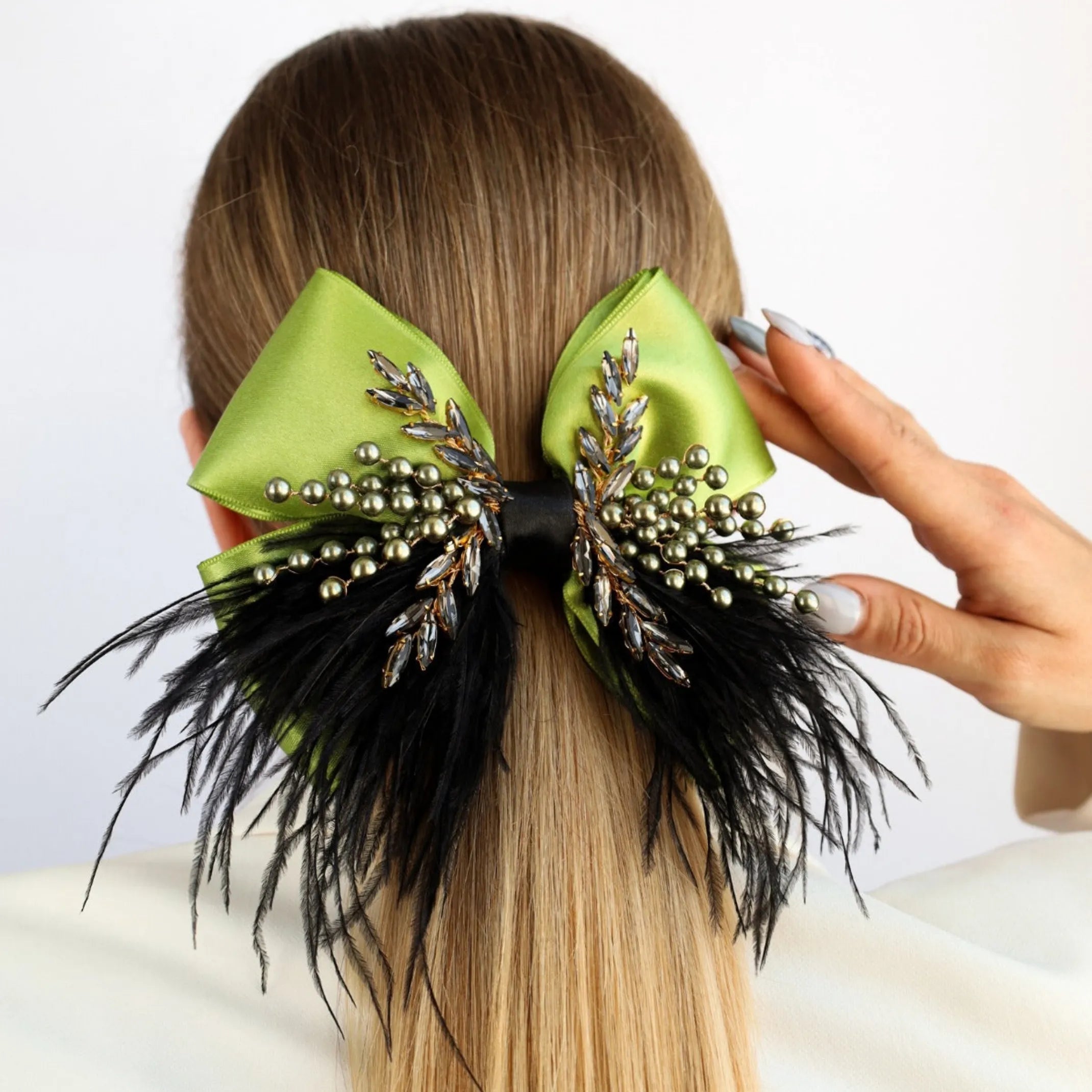 Бант Маргарет зелений