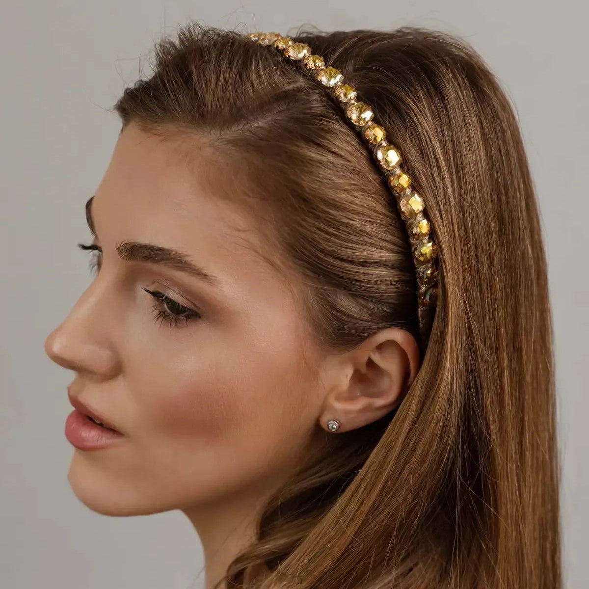 Обруч Елла жовтий